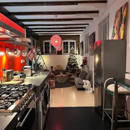 Beautiful Loft Space In Historic Hébergement de vacances Schiedam